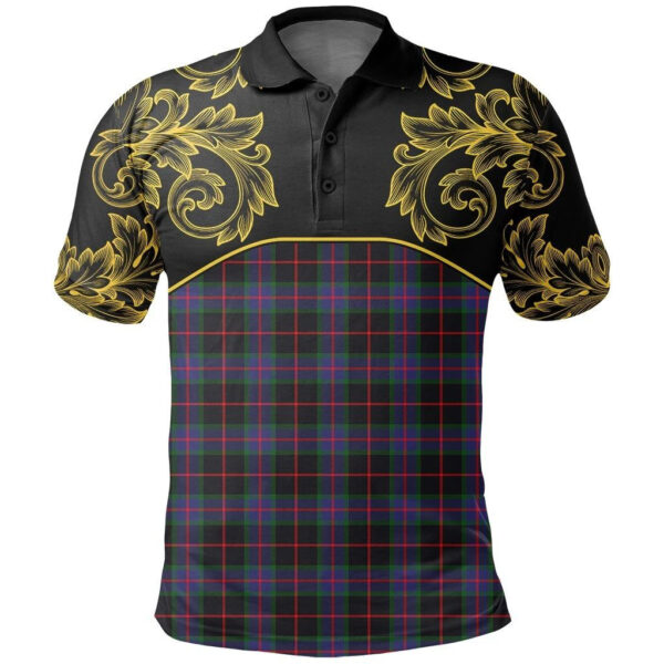 Nairn Clan Polo Shirt, Scottish Tartan Nairn Clans Polo Shirt Empire Style - Image 2