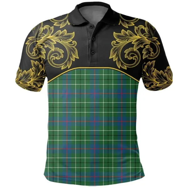 Duncan Ancient Clan Polo Shirt, Scottish Tartan Duncan Ancient Clans Polo Shirt Empire Style - Image 2