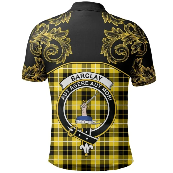 Barclay Dress Modern Clan Polo Shirt, Scottish Tartan Barclay Dress Modern Clans Polo Shirt Empire Style - Image 3