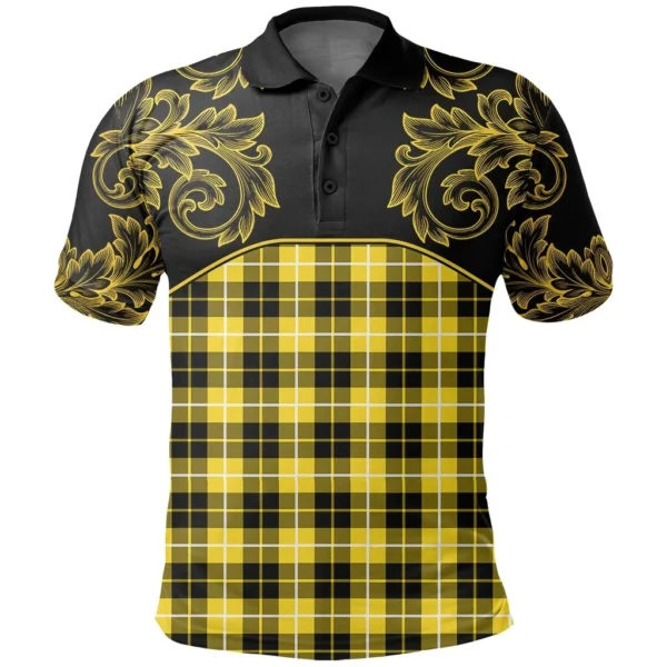 Barclay Dress Modern Clan Polo Shirt, Scottish Tartan Barclay Dress Modern Clans Polo Shirt Empire Style - Image 2