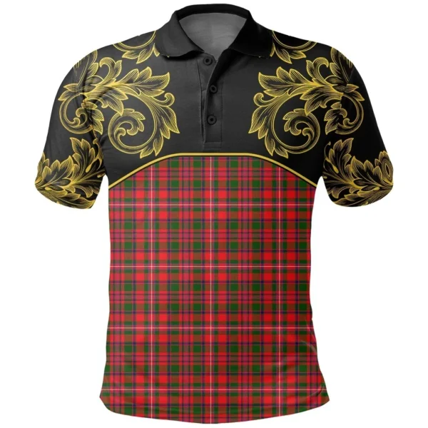 MacKinnon Modern Clan Polo Shirt, Scottish Tartan MacKinnon Modern Clans Polo Shirt Empire Style - Image 2