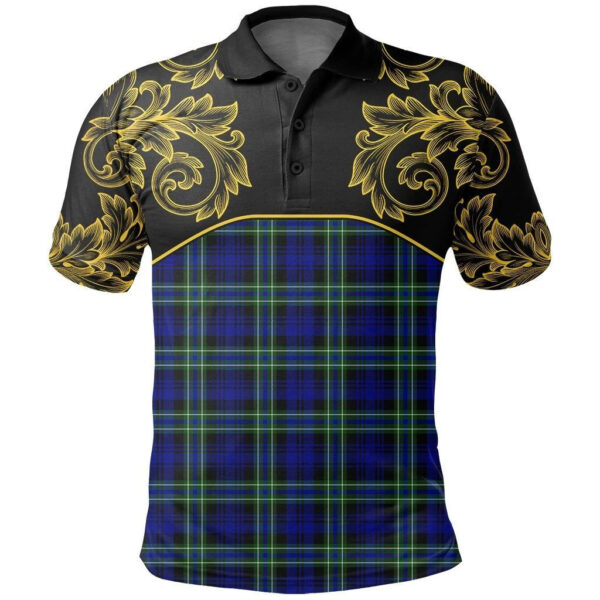 Arbuthnot Modern Clan Polo Shirt, Scottish Tartan Arbuthnot Modern Clans Polo Shirt Empire Style - Image 2