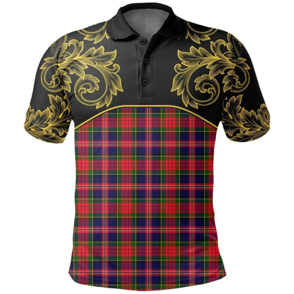 MacPherson Modern Clan Polo Shirt, Scottish Tartan MacPherson Modern Clans Polo Shirt Empire Style - Image 2